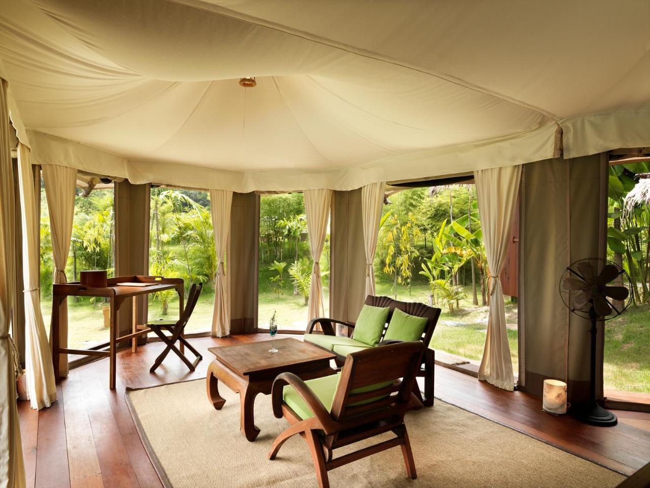קו יאו נוי 9 Hornbills Tented Camp (Adults Only) מראה חיצוני תמונה